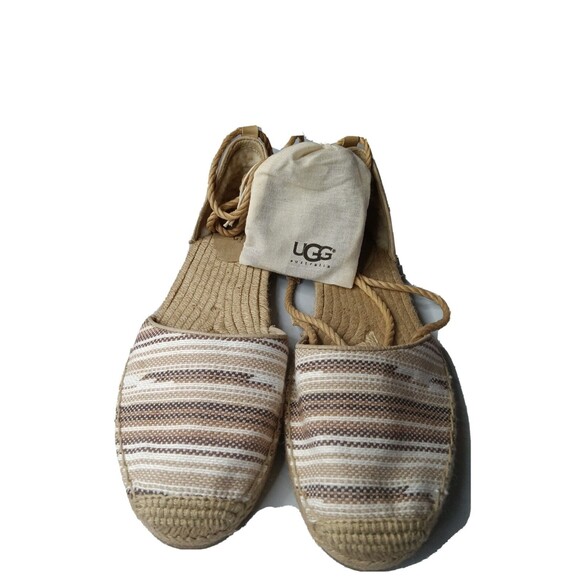 UGG Libbi Serape Espadrilles Sandals Women's Size 10 Multicolor Shoes - Picture 3 of 8